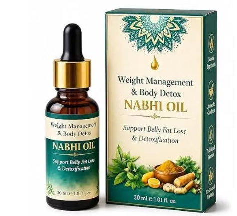 Weight Management and Body Detox Nabhi Oil (100% Ayurvedic)