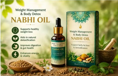 Weight Management and Body Detox Nabhi Oil (100% Ayurvedic)