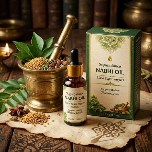 Sugar Balance Nabhi Oil (100% Ayurvedic)